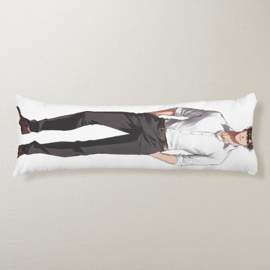 Anime Boy Handsome Ikemen Lichaamskussen (Voorkant)