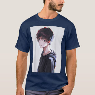 Anime Boy Kawaii esthetische Japanse Otaku4445 T-shirt