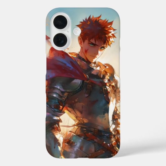 Anime Boy Knight Case-Mate iPhone Case (Achterkant)