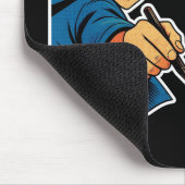Anime Boy Make It Happen Personalized Mouse Pad Muismat (Hoek)