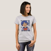 Anime Boy met hoofdtelefoon T-shirt (Voorkant volledig)