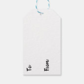 Anime Boy Spelen Video Games Verjaardag Cadeaulabel (Achterkant)