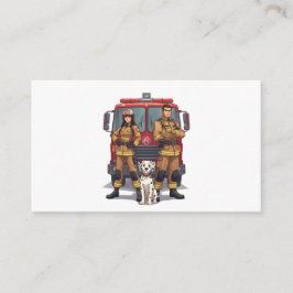 Anime Brandweerlieden & Dalmatische kaart