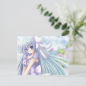 Anime Bride Briefkaart (Staand voorkant)