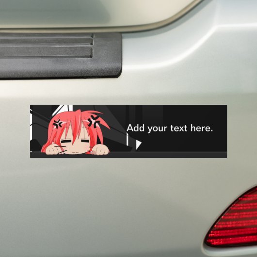 Anime Bumpersticker (Op auto)