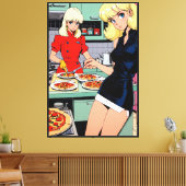 Anime canvas afdruk (Insitu (Woonkamer))