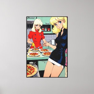 Anime canvas afdruk