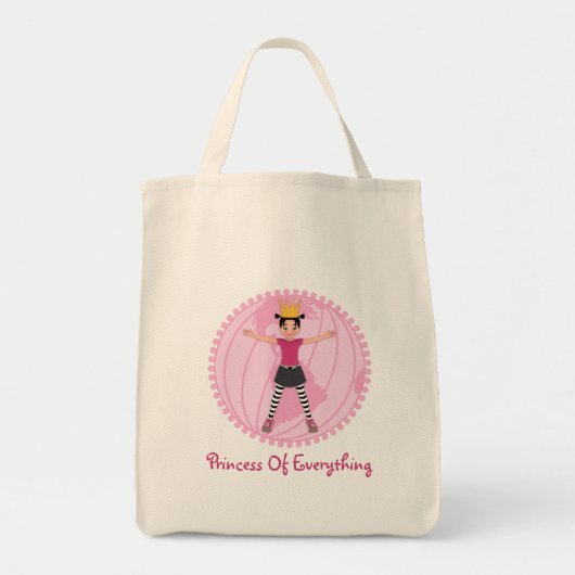 Anime Canvas tas prinses van alles (Voorkant)