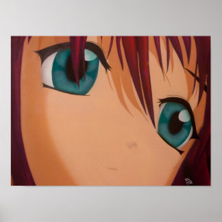 Anime Canvas Ten - Premium versie Poster