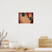 Anime Canvas Ten - Premium versie Poster (Keuken)