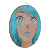 ANIME CARTOON MEISJE DARTBORD (Voorkant Links)