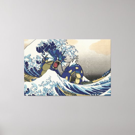 Anime cartoon Premium Wrapped Canvas (gloss) Afdruk (Voorkant)
