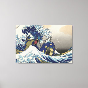Anime cartoon Premium Wrapped Canvas (gloss) Afdruk