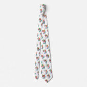Anime Cartoon Regenboog Eenhoorn Necktie Stropdas (Achterkant)