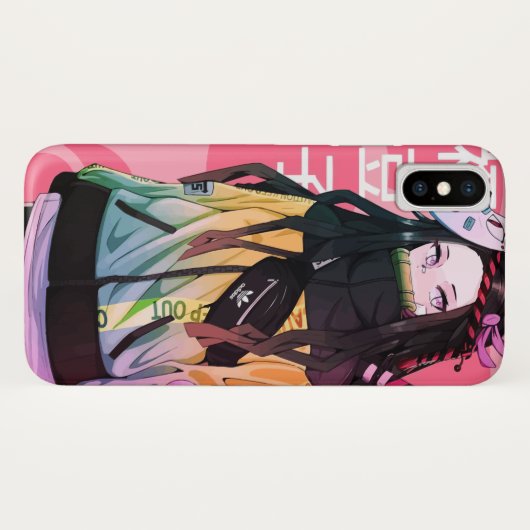 Anime Case-Mate iPhone case (Achterkant (horizontaal))