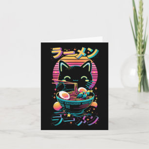 Anime Cat Eating Ramen Japanese Ramen Cat Japan Kaart
