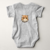 Anime Cat Face Romper (Achterkant)