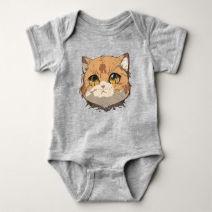 Anime Cat Face Romper