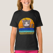 Anime Cat | Gift for Girl's Birthday T-shirt (Voorkant)