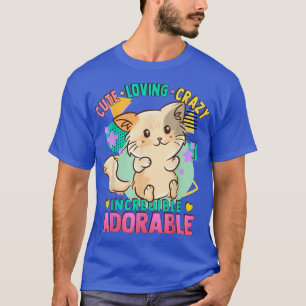 Anime Cat Kitten Cute Kawaii Loving Crazy Adorab T-shirt