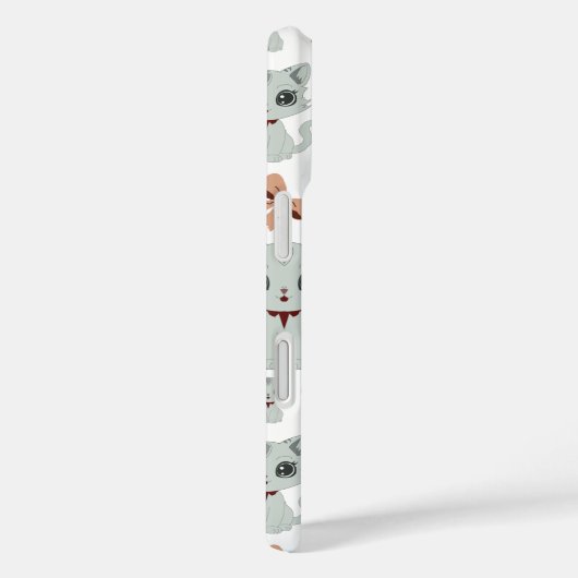 Anime cat pattern Case-Mate iPhone case (Achterkant / Rechts)