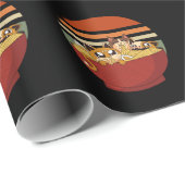 Anime Cats en Ramen Japans snoepgoed verslaafd Cadeaupapier (Rol Hoek)