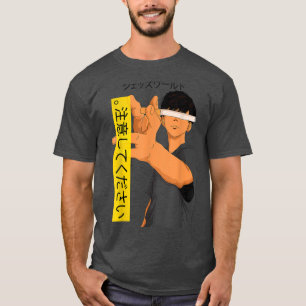 Anime Character Onbekend gezichtsveld Kawaii Anime T-shirt