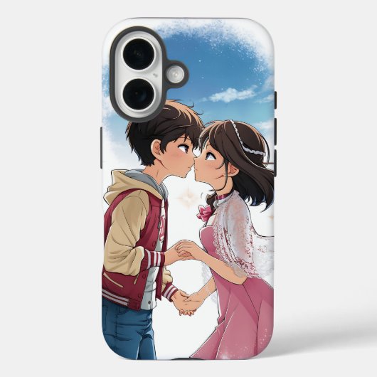 Anime Character Phone Case Design (Achterkant)