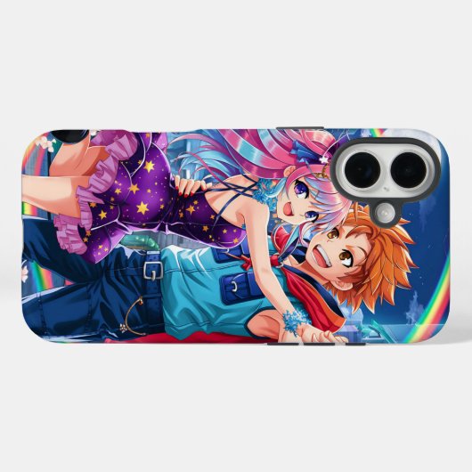 Anime Character Phone Case Design (Achterkant (horizontaal))