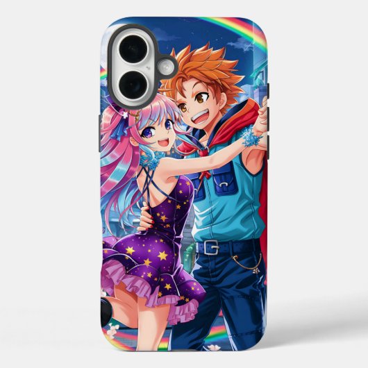 Anime Character Phone Case Design (Achterkant)
