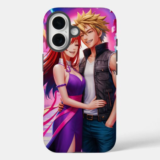 Anime Character Phone Case Design (Achterkant)