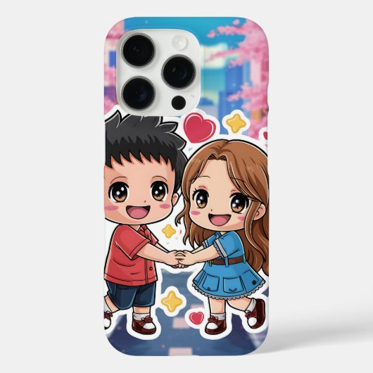 Anime Character Phone Case Design (Achterkant)