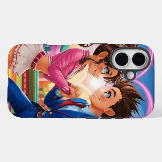 Anime Character Phone Case Design (Achterkant (horizontaal))