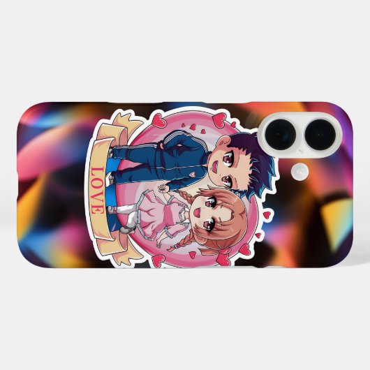 Anime Character Phone Case Design (Achterkant (horizontaal))