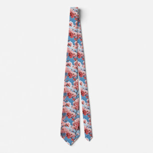 Anime Cherry Blossom Floral Stropdas