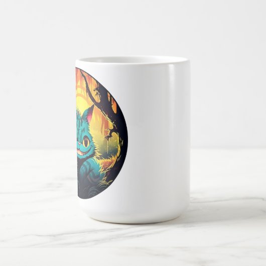 Anime Cheshire Cat Alice in Wonderland Koffiemok (Center)