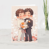 Anime Chibi Boys Gay Wedding (Voorkant)