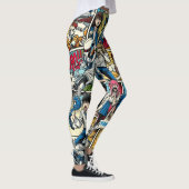 Anime Chic: Trendy manga stijl Leggings (Rechts)
