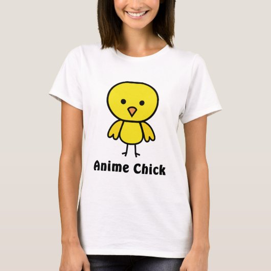 Anime Chick T-shirt (Voorkant)