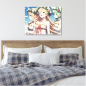 Anime Chor Canvas Afdruk (Insitu (Slaapkamer))
