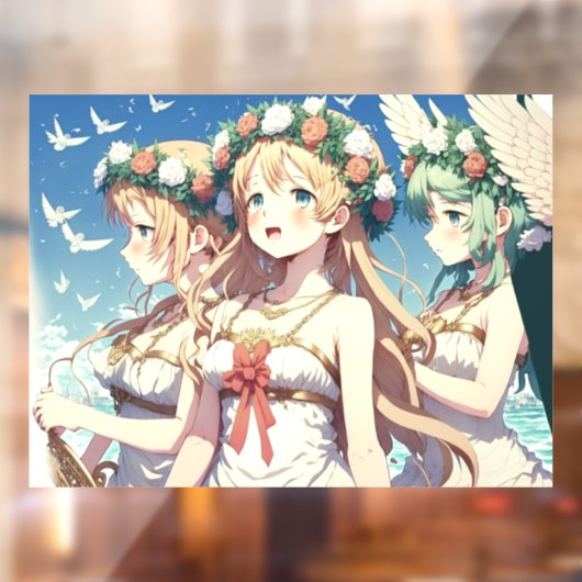 Anime Chor Raamsticker (Vel 2)