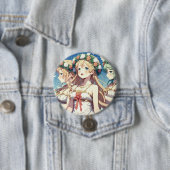 Anime Chor Ronde Button 7,6 Cm (In situ)