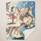 Anime Chor Sherpa Deken (Voorkant)