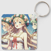 Anime Chor Sleutelhanger (Achterkant)