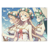 Anime Chor Tafelkleed (Voorkant (Horizontaal))