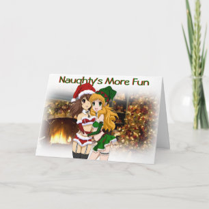 Anime Christmas Kaart