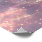 Anime City Girl Day Dreaming over Skyline Poster (Hoek)