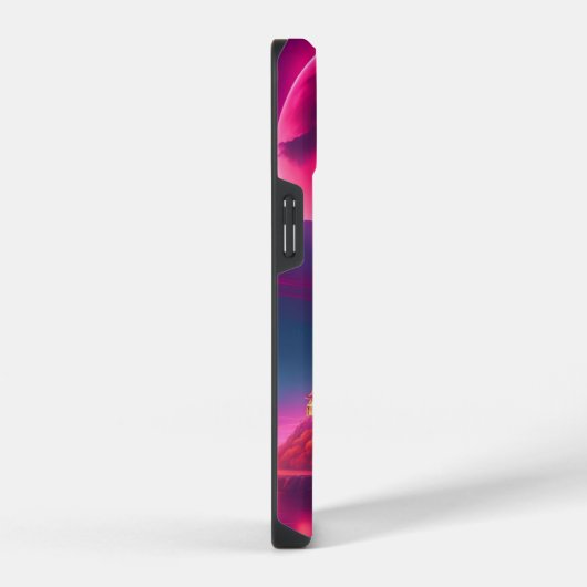 Anime city iPhone hoesje (Rechterkant)