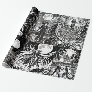 Anime Coloring Book Cadeaupapier