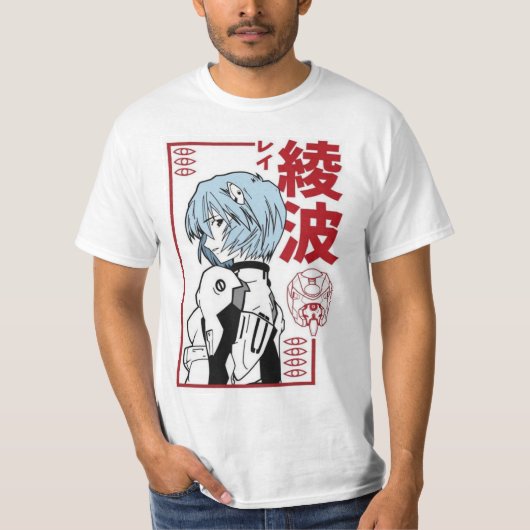 Anime comics-robots t-shirt (Voorkant)